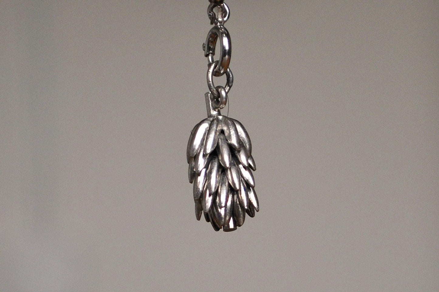 Amazing Sterling Silver Banana Bunch Pendant - Tested Sterling Silver - J.M. Fischer & Co. Sterling Charm