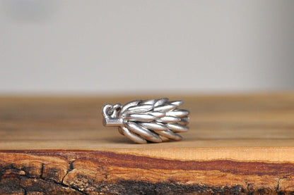 Amazing Sterling Silver Banana Bunch Pendant - Tested Sterling Silver - J.M. Fischer & Co. Sterling Charm