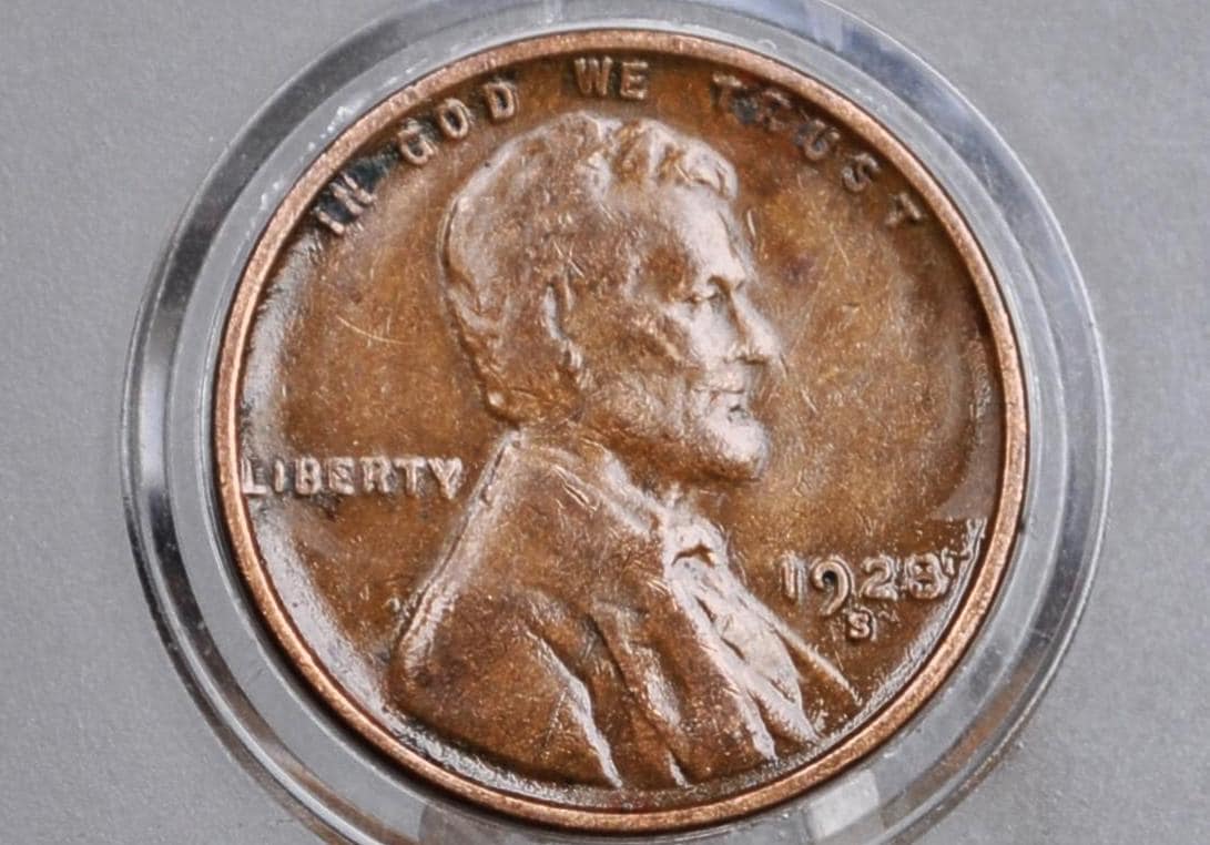 1928-S Wheat Penny - F/VF (Fine to Very Fine) Grade / Condition - San Francisco Mint - 1928S Wheat Ear Cent / 1928S Lincoln Wheat