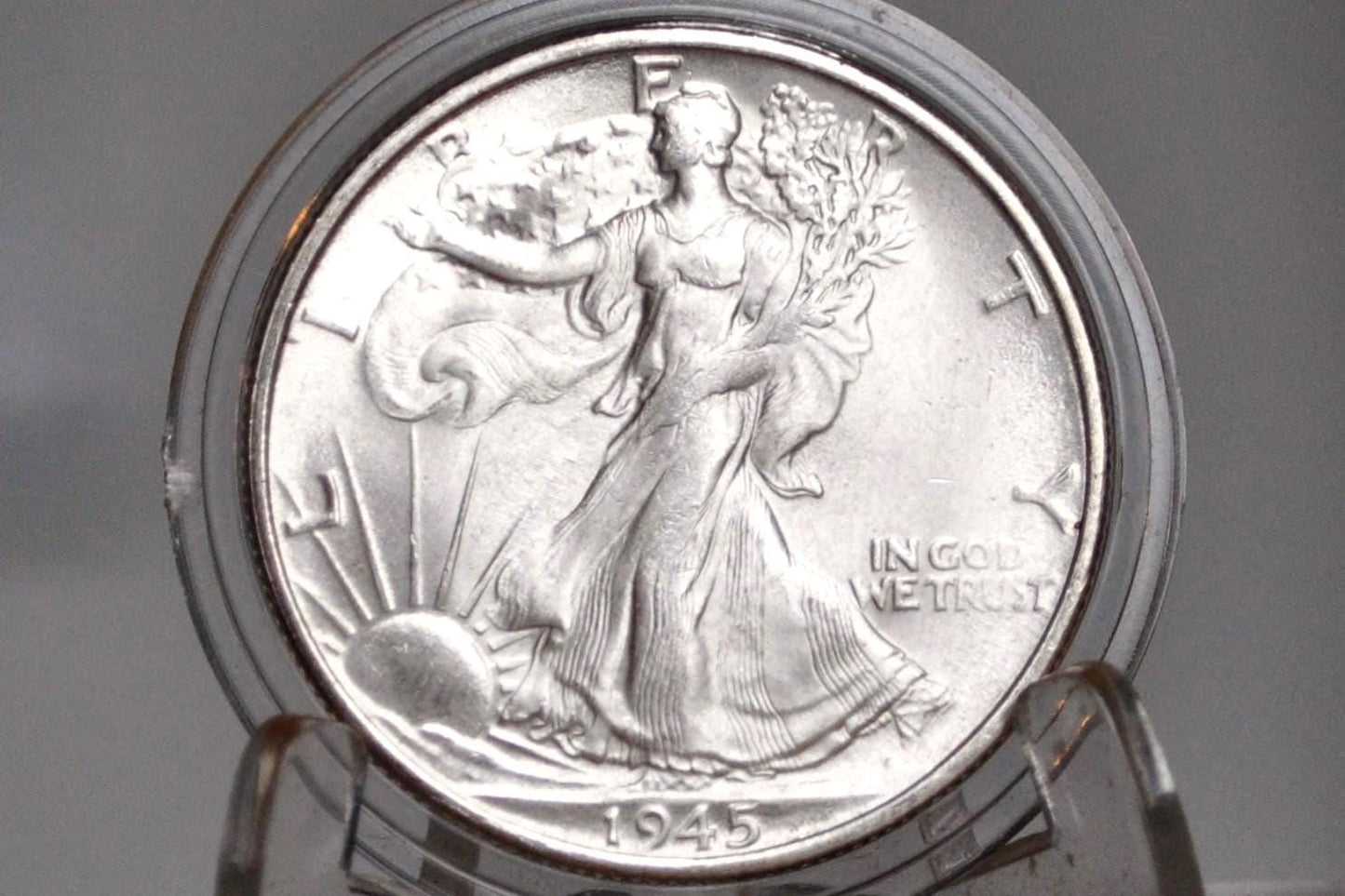 1945-S Walking Liberty Silver Half Dollar - Choose by Grade - San Francisco Mint - WWII Era - 1945S Half Dollar / 1945 S