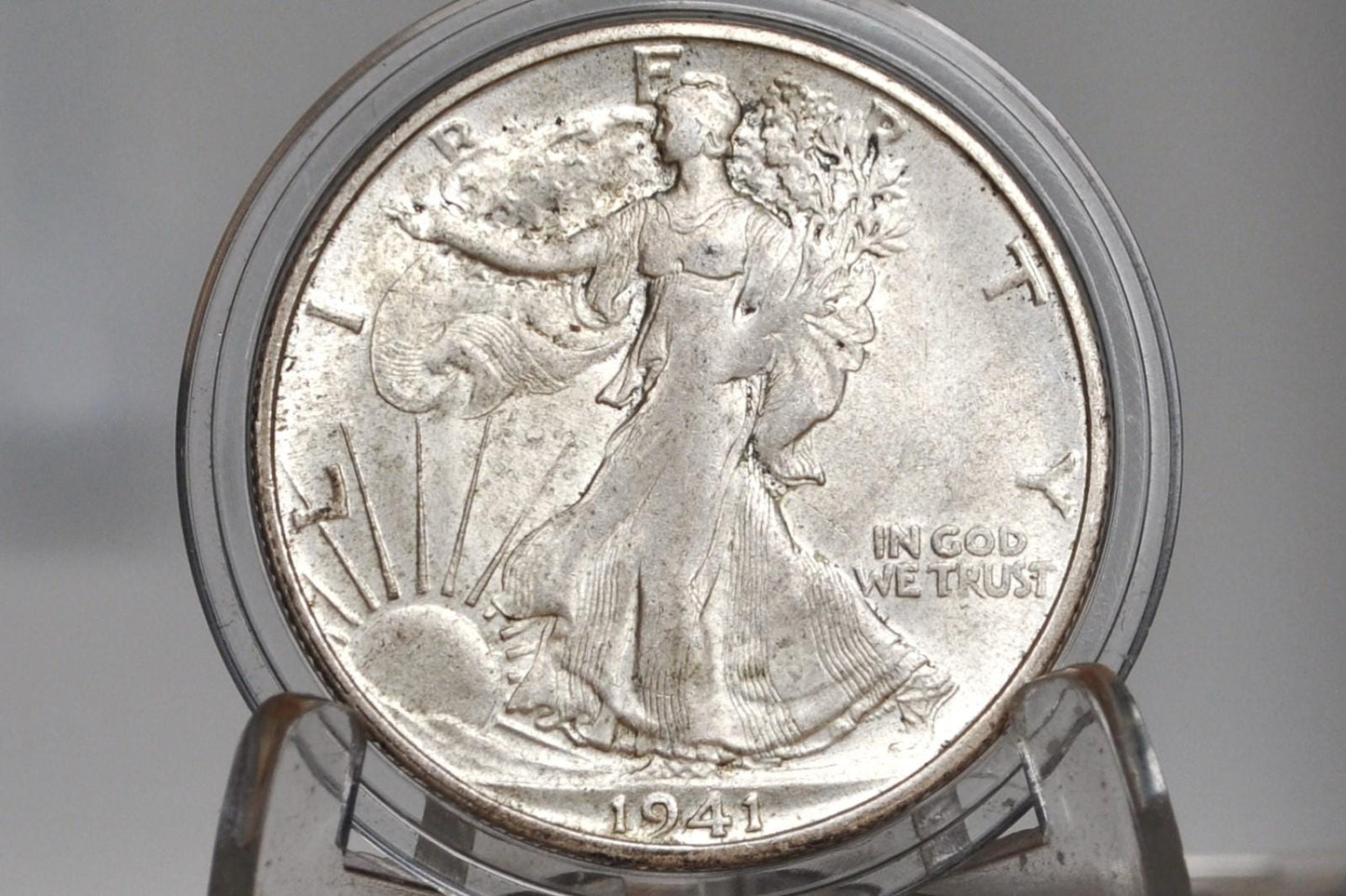 1941-S Walking Liberty Silver Half Dollar - F-AU (Fine to About Unc.) Choose by Grade - San Francisco Mint -1941S Half Dollar - Wlh 1941S