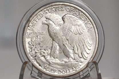 1941-S Walking Liberty Silver Half Dollar - F-AU (Fine to About Unc.) Choose by Grade - San Francisco Mint -1941S Half Dollar - Wlh 1941S