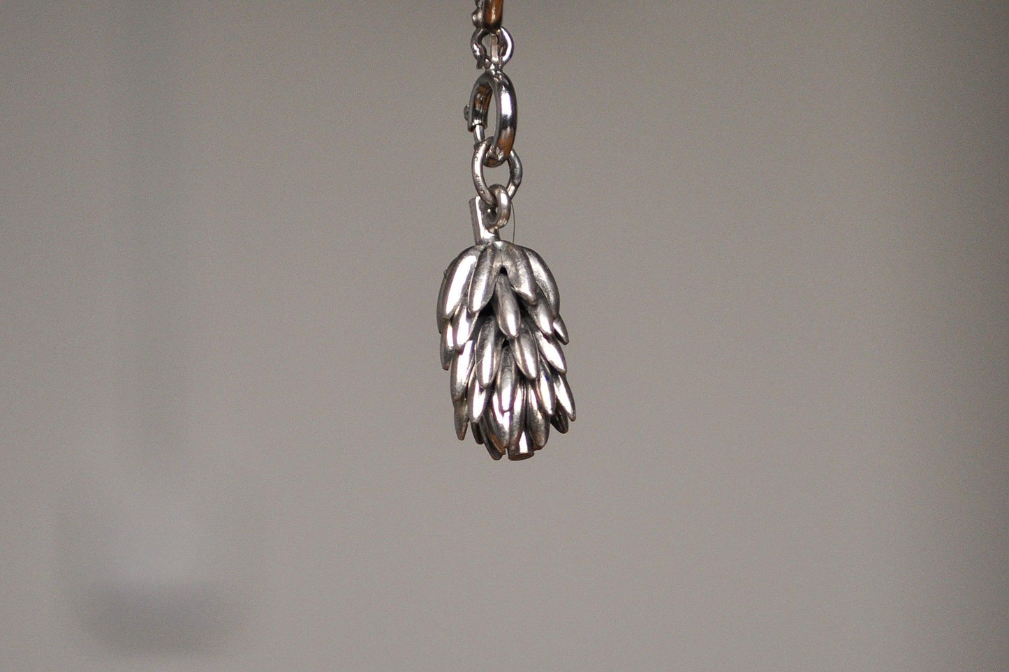 Amazing Sterling Silver Banana Bunch Pendant - Tested Sterling Silver - J.M. Fischer & Co. Sterling Charm