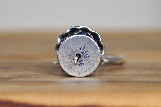 Beautifully Detailed Sterling Silver Carousel Pendant - Stamped and Tested Sterling Silver - Spinnable Charm