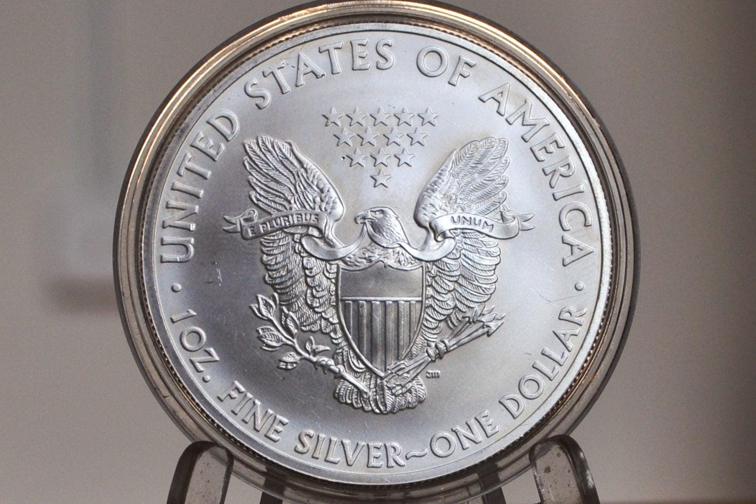 2012 Silver Eagle 1 oz. Bullion - Beautiful Piece - One Ounce Fine Silver - 2012 Silver Walking Liberty One Ounce Silver