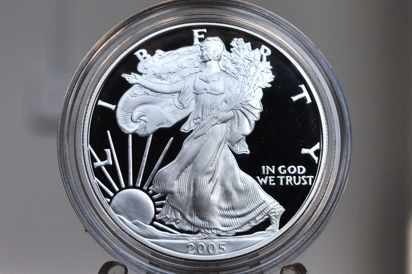 Proof Silver Eagles 1 oz. Bullion - Choose by Date - One Ounce Fine Silver - 1986-2000's Silver Walking Liberty One Ounce Silver Proofs