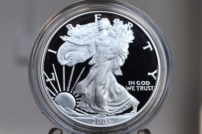 Proof Silver Eagles 1 oz. Bullion - Choose by Date - One Ounce Fine Silver - 1986-2000's Silver Walking Liberty One Ounce Silver Proofs