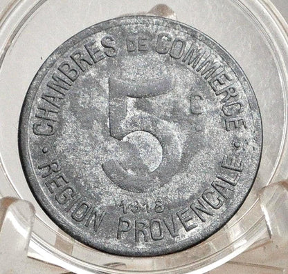 1918 Chambre de Commerce 5 Centimes - Five Centimes 1918 Chambre De Commerce