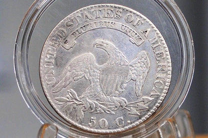 1822 Capped Bust Half Dollar - Very Fine / VF+ - Affordable Price - 1822 Half Dollar US Half Dollar 1822, Rare Early Half, Low Mintage