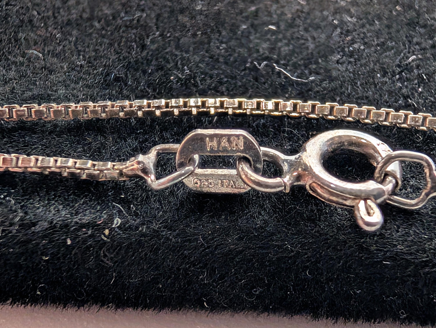 Sterling Silver Turquoise Cross Necklace - 18 Inches - Stamped and Tested Sterling Silver - Crucifix Pendant