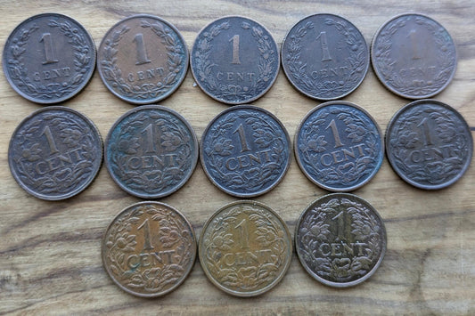 Netherlands 1 Cent Coins - Great Condition - Choose by Date! - 1800s, 1900s - Old Netherlands Coins -