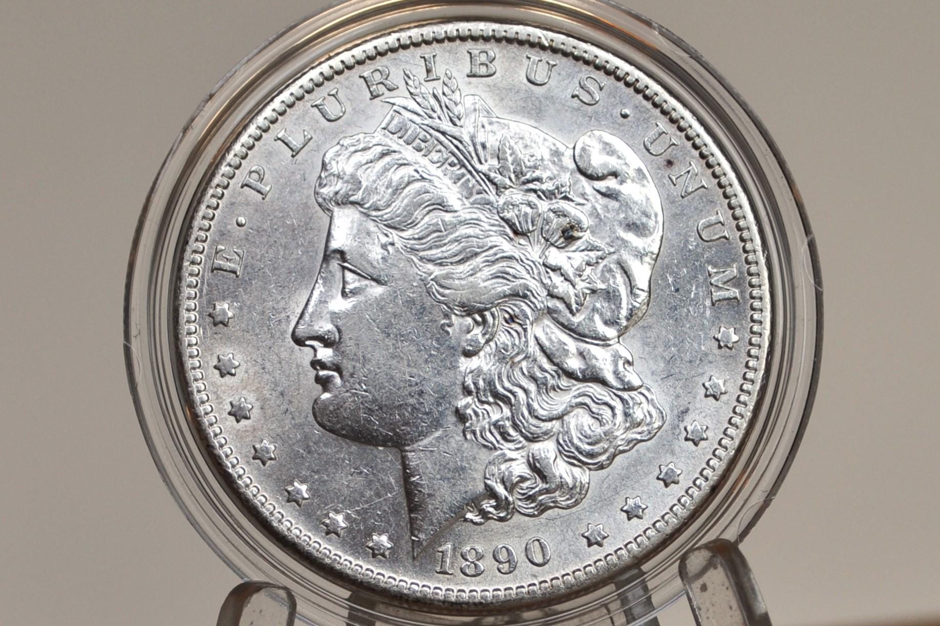 1890-S Morgan Silver Dollar - Choose by Grade / Condition - San Francisco Mint - 1890 S Morgan Silver Dollar - Silver Dollar 1890 S
