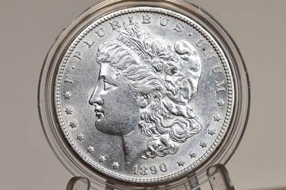 1890-S Morgan Silver Dollar - Choose by Grade / Condition - San Francisco Mint - 1890 S Morgan Silver Dollar - Silver Dollar 1890 S