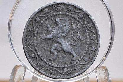 1916 Belgian 25 Centimes - Great Condition - German Occupation Coinage - 1916 Belgium 25 Cents, Incredible Coin for a collection -