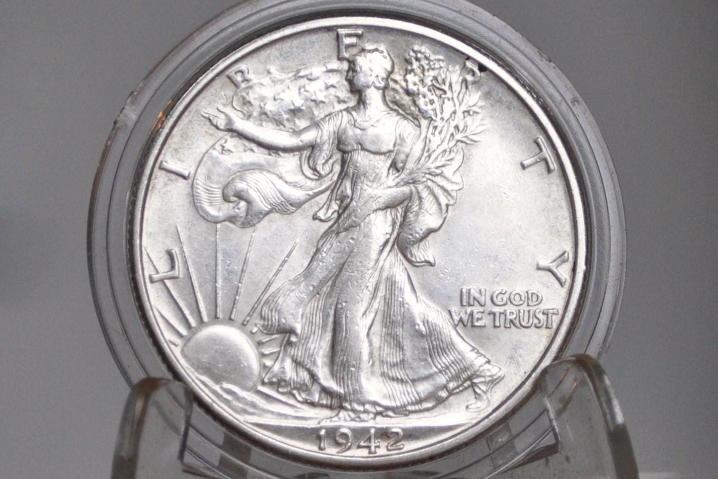 1942-D Walking Liberty Silver Half Dollar - Choose by Grade / Condition - Denver Mint - 1942D, 1942 D Half Dollar