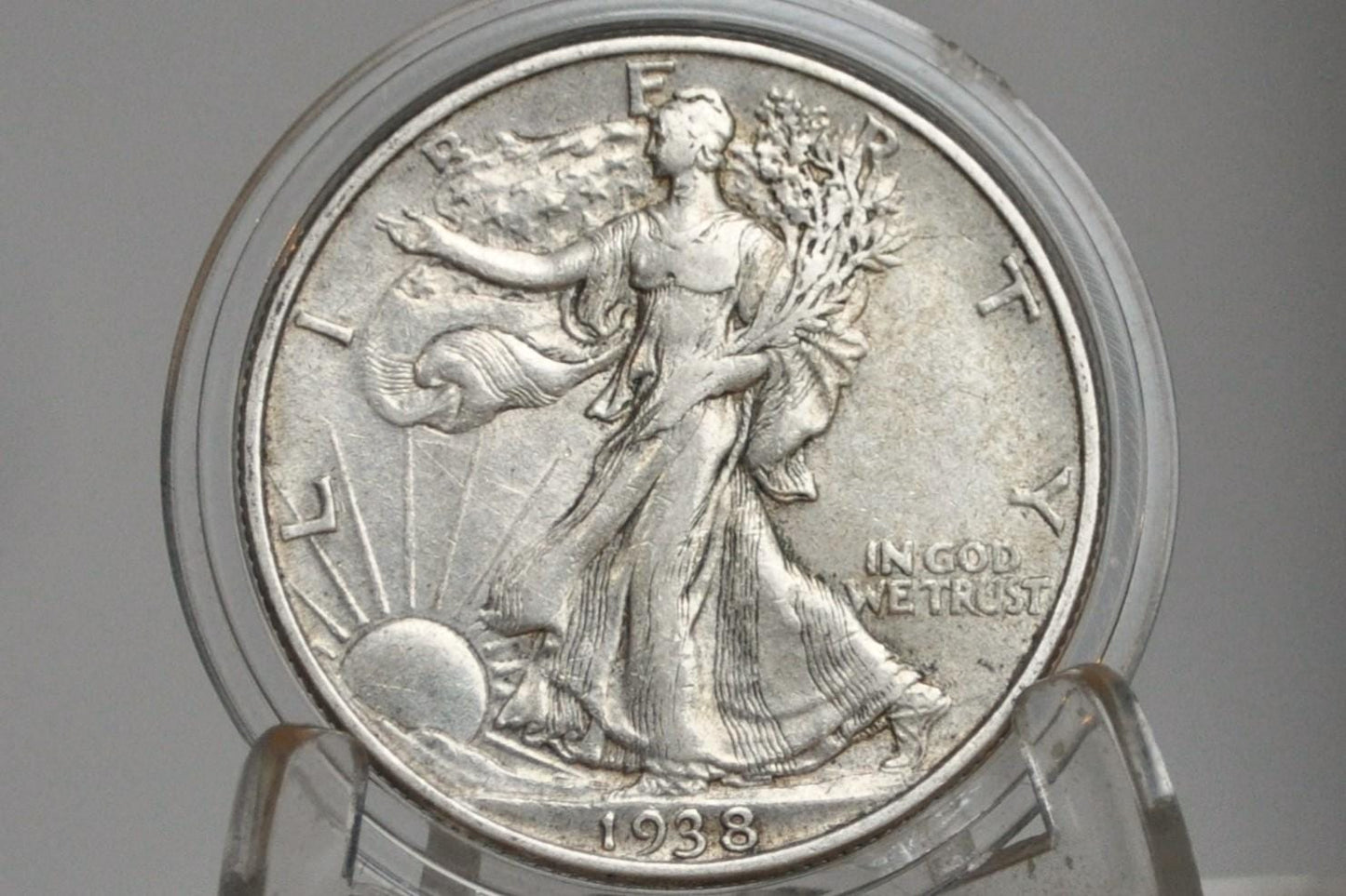 1938 Walking Liberty Silver Half Dollar - Choose by Grade - Philadelphia Mint - 1938-P Half Dollar / 1938 P Half Dollar