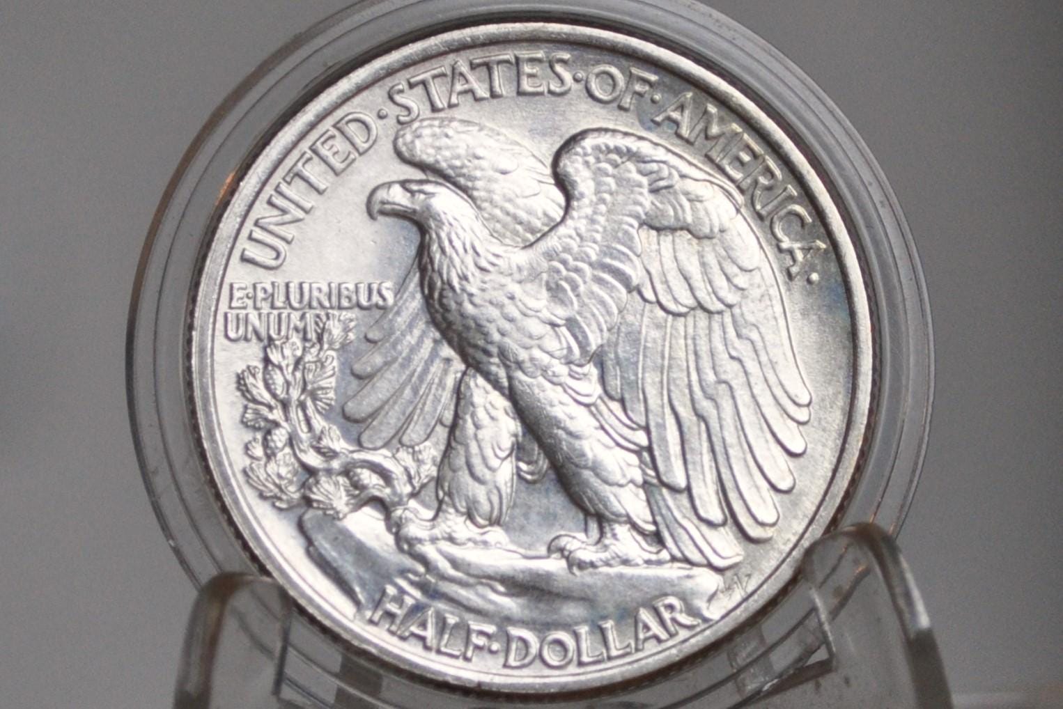 1938 Walking Liberty Silver Half Dollar - Choose by Grade - Philadelphia Mint - 1938-P Half Dollar / 1938 P Half Dollar