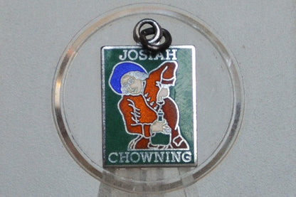 Sterling Silver 1765 Josiah Chowning&#39;s Tavern Charm - Stamped and Tested Sterling Silver - Colonial Williamsburg - Beer Garden