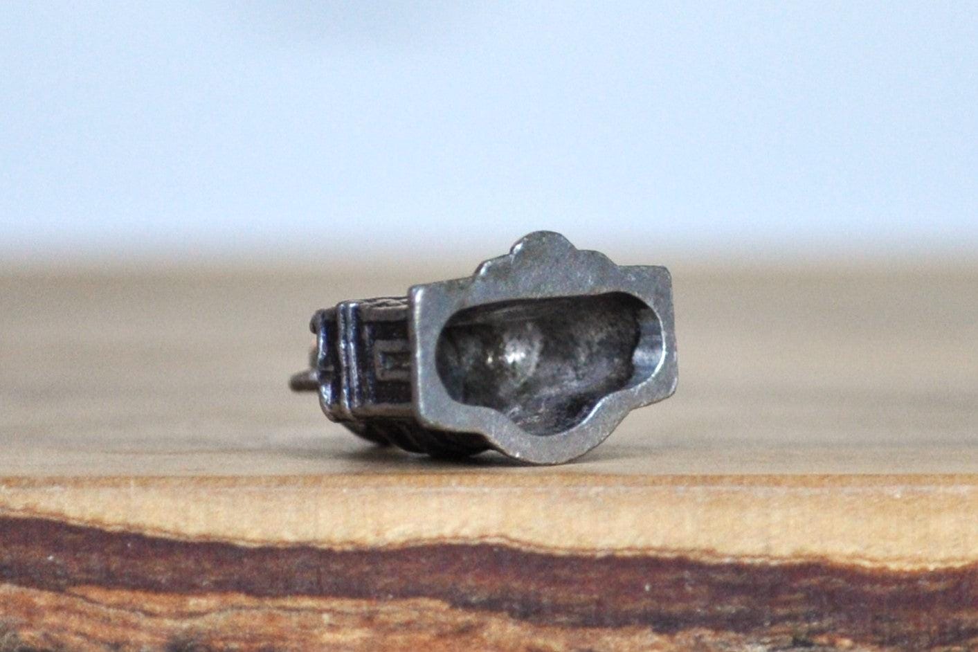 Vintage Continental Silver St Peters Basilica Charm - Stamped and Tested 800 Silver - Italian Silver Rome - Vatican City