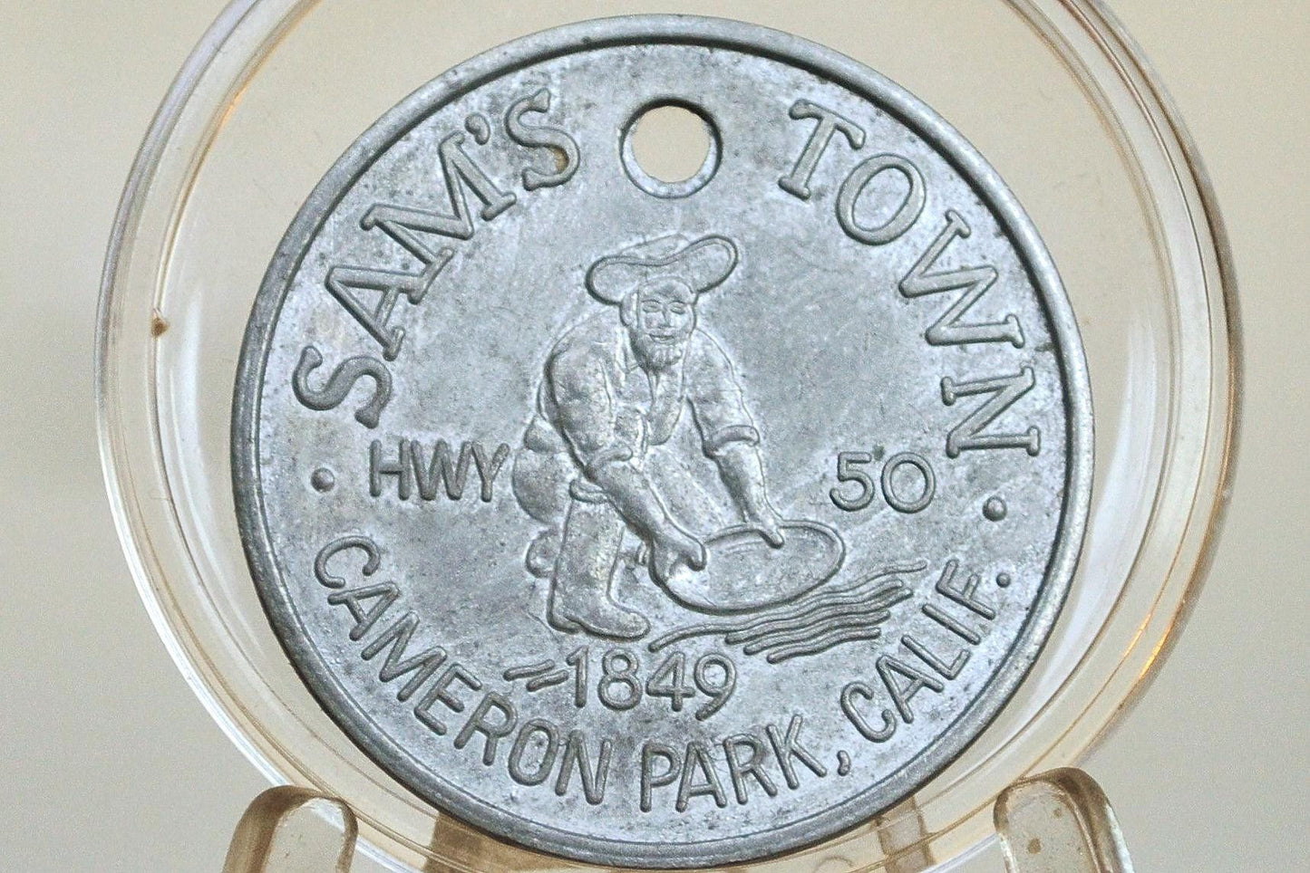 Cameron Park, California Good Luck Sam&#39;s Town Token - Sam&#39;s Town Good Luck Token