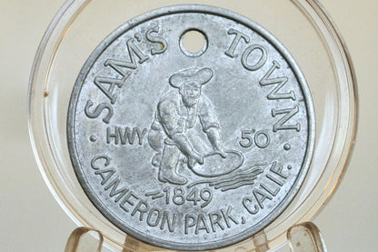 Cameron Park, California Good Luck Sam&#39;s Town Token - Sam&#39;s Town Good Luck Token