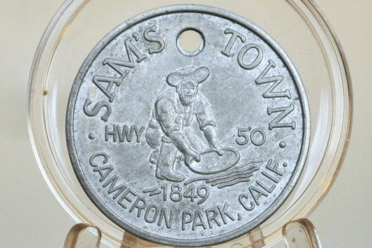 Cameron Park, California Good Luck Sam&#39;s Town Token - Sam&#39;s Town Good Luck Token
