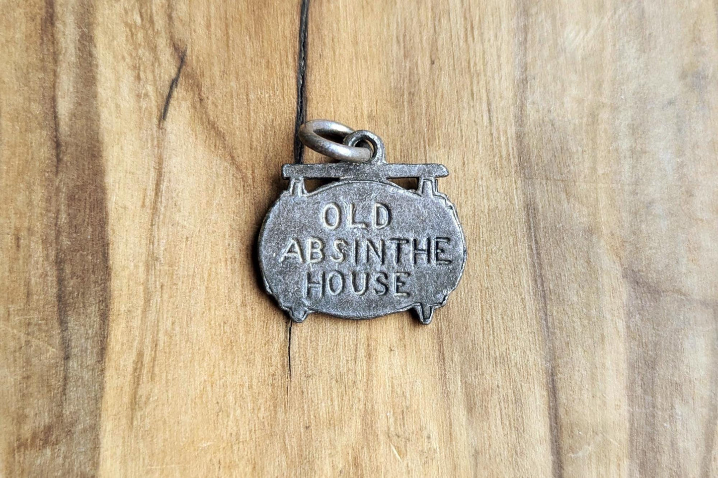Vintage Sterling Silver New Orleans French Quarter Charms - Tested Sterling Silver - Old Absinthe - Bourbon Street