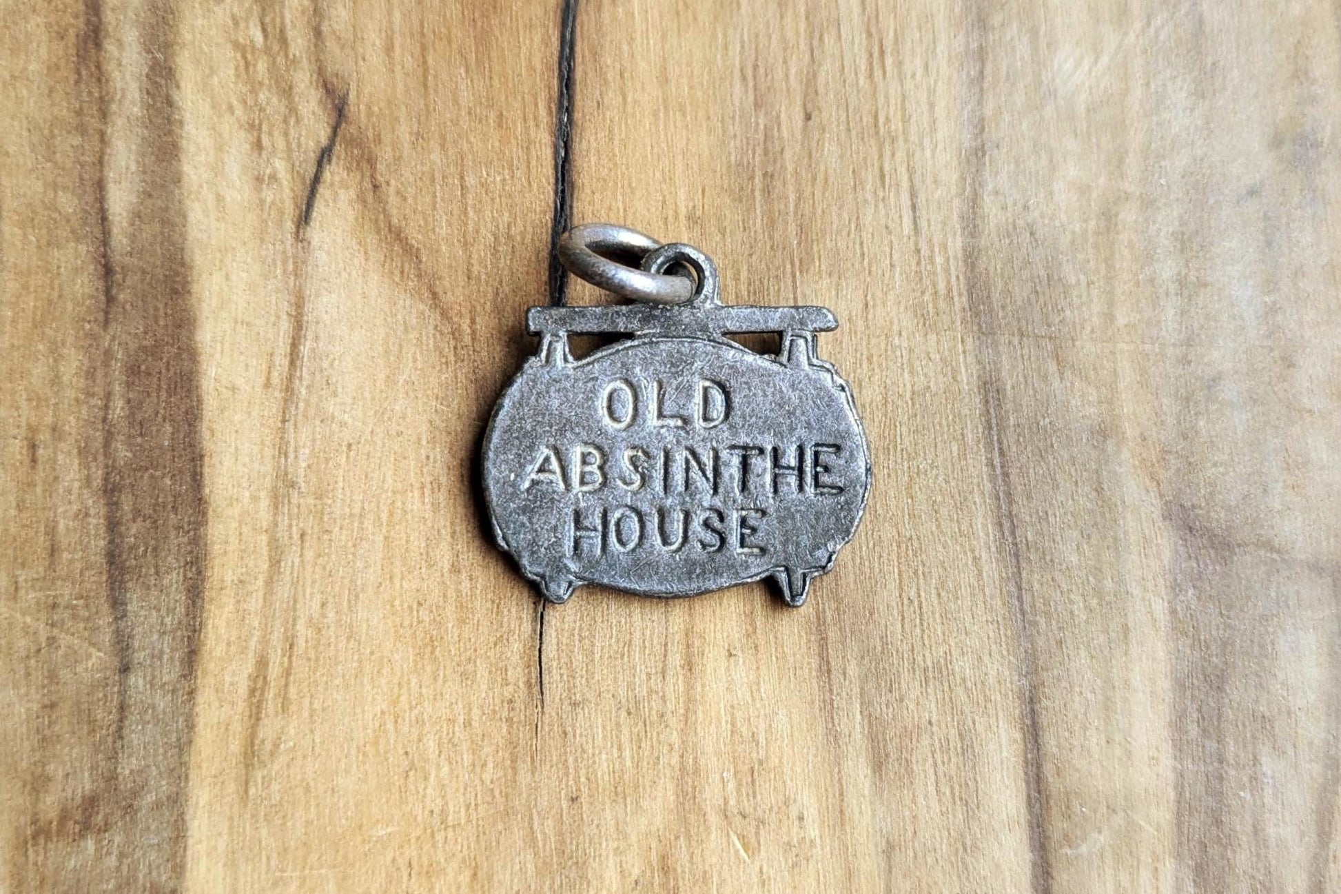 Vintage Sterling Silver New Orleans French Quarter Charms - Tested Sterling Silver - Old Absinthe - Bourbon Street