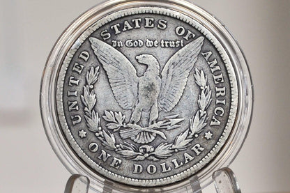 1878 Morgan Silver Dollar Eight Feathers - VG (Very Good) Grade - 1878 8 Tail Feathers Morgan - 8 Feather Variety 1878 P Morgan Silver