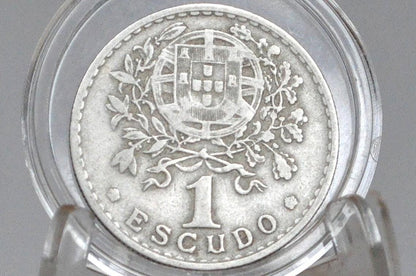 1/2 and 1 Portuguese Escudos - Choose by Denomination and Date! - Beautiful Design, Simple - Low Mintage Portuguese Coin