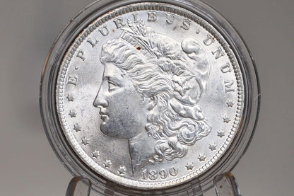 1890 Morgan Silver Dollar - Choose by Grade / Condition - Philadelphia Mint - 1890 P Morgan Silver Dollar 1890 - Beautiful Coin