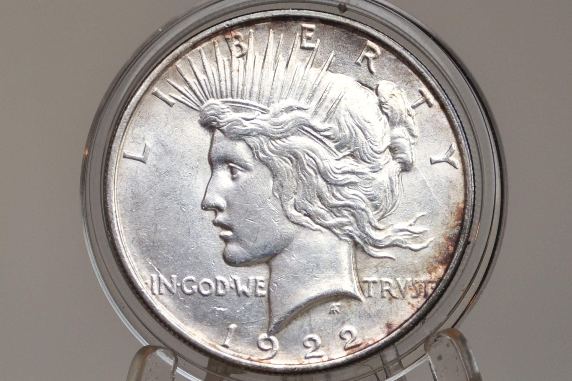 1922-S Peace Silver Dollar - Choose by Grade / Condition - Peace Dollar 1922 S Silver Dollar 1922 S
