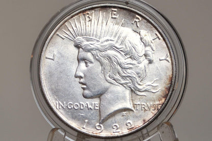 1922-S Peace Silver Dollar - Choose by Grade / Condition - Peace Dollar 1922 S Silver Dollar 1922 S