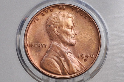 1946 P,D,S Wheat Pennies - Choose by Mint & Grade - Collectible Coin - 1946 D Wheat Ear Cent 1946S Wheat Back Penny 1946