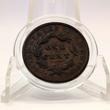 Rare Variety 1834 Matron Head Liberty Head Large Cent Large 8, Large Stars, Medium Letters Good (G) (PCGS #: 1702)