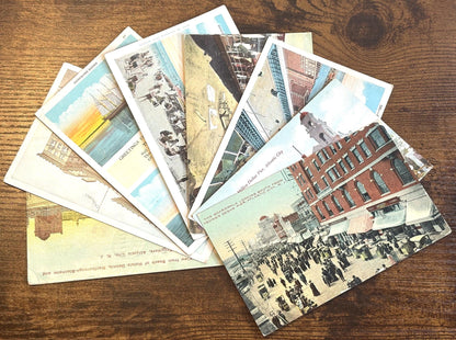 Lot of Eight Atlantic City, New Jersey Vintage Postcards - Antique Atlantic City, New Jersey Postcards lot of 8