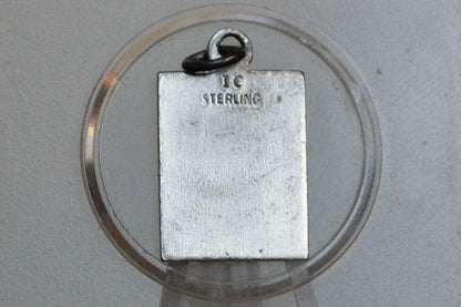 Sterling Silver 1765 Josiah Chowning&#39;s Tavern Charm - Stamped and Tested Sterling Silver - Colonial Williamsburg - Beer Garden