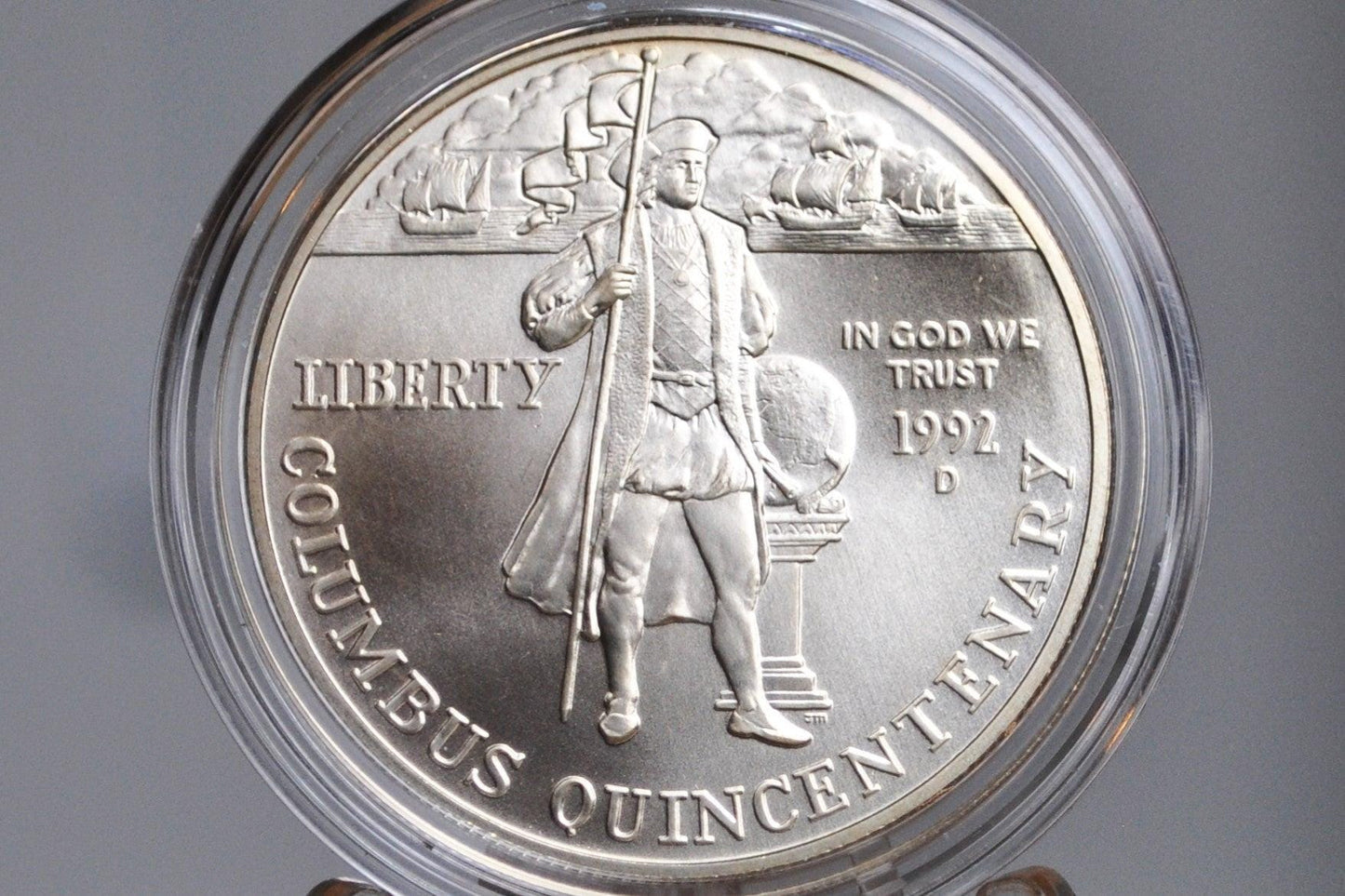 US Mint Columbus Quincentenary Coin 1992 - Christopher Columbus Mint Proof Set - Denver Mint -
