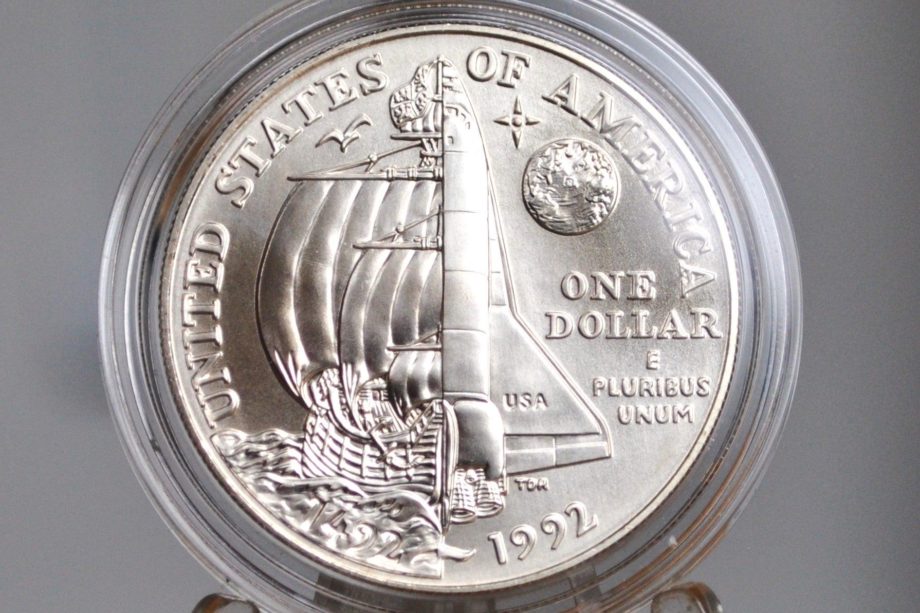 US Mint Columbus Quincentenary Coin 1992 - Christopher Columbus Mint Proof Set - Denver Mint -