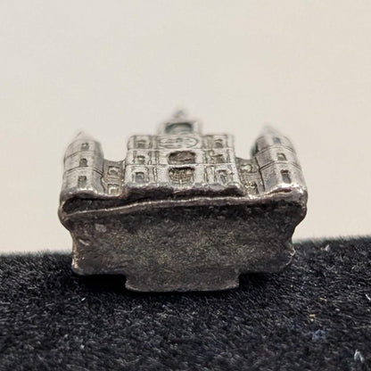 Vintage Sterling Cathedral Gothic Church Figurine! 925 Miniature Knick Knack 3.4 Grams