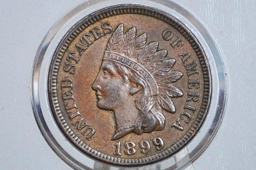 1899 Indian Head Penny - Choose by Grade / Condition - Indian Head Cent 1899