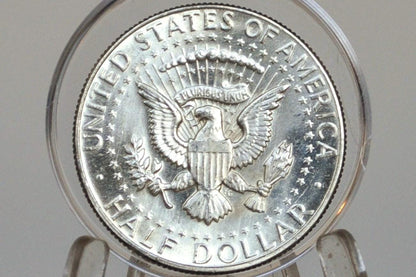 1967 Kennedy Half Dollar, 40% Silver - BU - 1967 Silver Kennedy Half Dollar - Collectible Half Dollar - Philadelphia Mint - 1967 P Kennedy