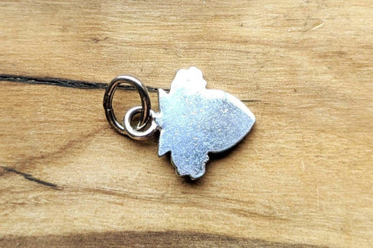 Scarce Mini Sterling Silver West Point Crest Pendant - Tested Sterling Silver - Military Academy Medallion - USMA Charm