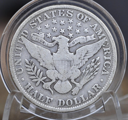 1911 Barber Half Dollars, P,D,S - Choose by Mint & Grade - Denver Mint - 1911 P Silver Half Dollar 1911-D Barber 1911 S Half Dollar