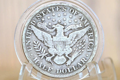 1911 Barber Half Dollars, P,D,S - Choose by Mint & Grade - Denver Mint - 1911 P Silver Half Dollar 1911-D Barber 1911 S Half Dollar