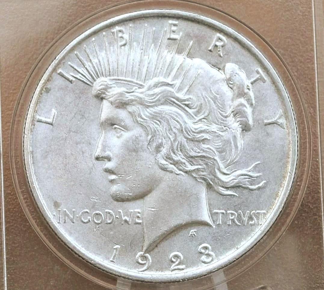1923-D Peace Silver Dollar - Choose by Grade / Condition - Denver Mint - 1923 D Peace Silver - 1923 D Dollar Silver