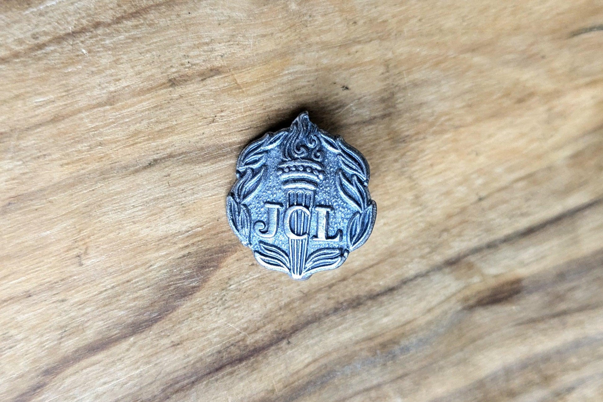 Sterling Silver Junior Classical League Brooch - Stamped and Tested Sterling Silver - Middle/High School Latin/Greek Award Pin