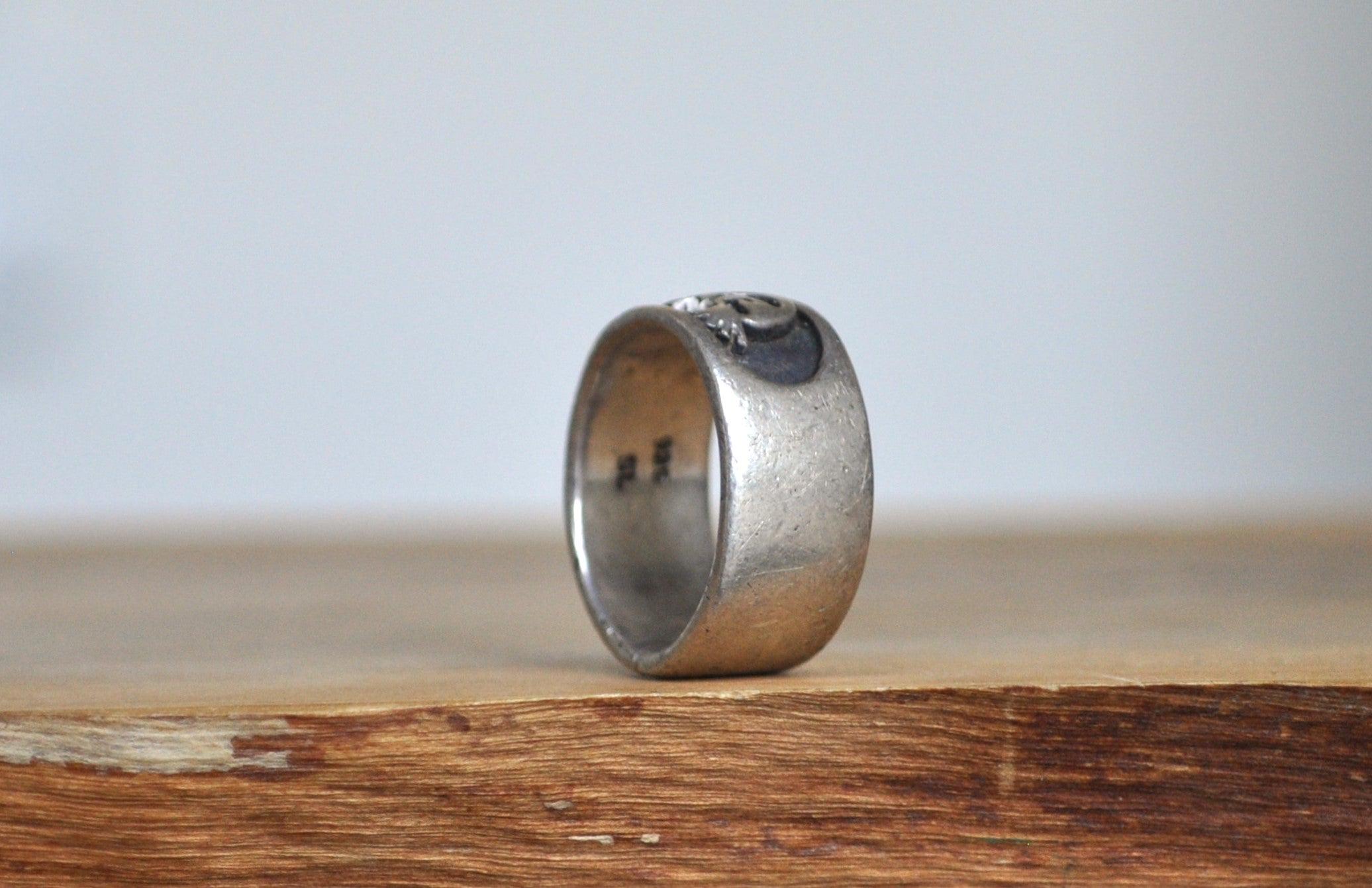 Kokopelli Native American Indian Ring