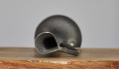 Vintage Pewter Bud Vase Ewer - Unique Antique Pitcher Silver Plated - Small Vase Item No 9251 Silver LTD Pitcher Design