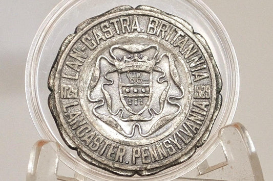 Farmer&#39;s Trust Company of Lancaster Bank Advertising - Lancaster-Farmers Trust Co. Medallion